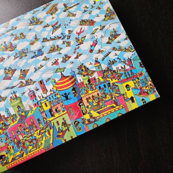 VINTAGE‎ Deadstock Where's Waldo - The Carpet Flyers - 100+ Puzzle - Missing 1p - Picture 2 of 9